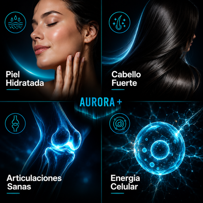 AURORA+ Peptidos de Colágeno Hidrolizado Premium