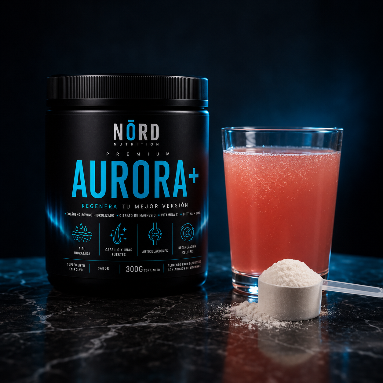 AURORA+ Peptidos de Colágeno Hidrolizado Premium