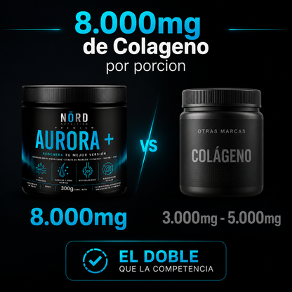AURORA+ Peptidos de Colágeno Hidrolizado Premium